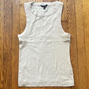Gray Sleeveless Top